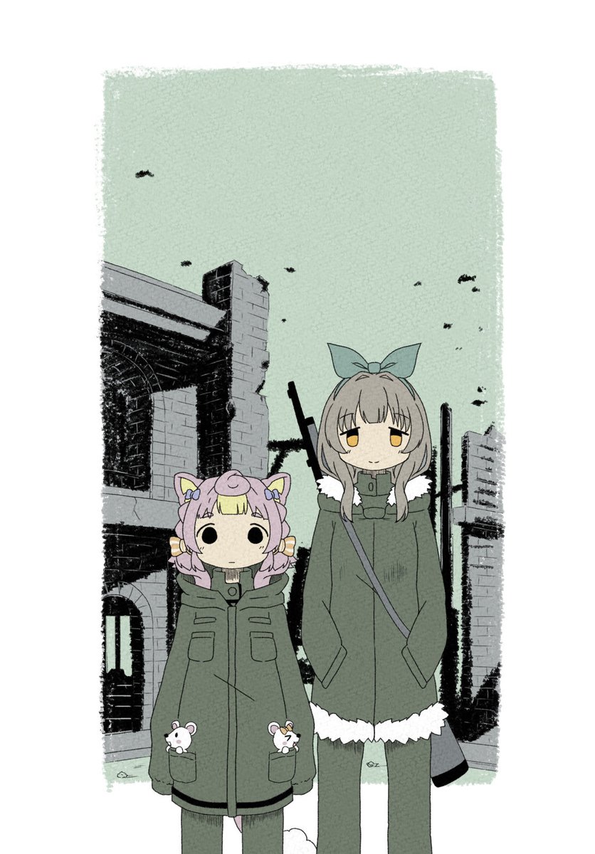 gobaara3's tweet photo. more one night/ 少女終末旅行ED 【2021年】
#ななひらーと #画poch https://t.co/uiPyyGqbPa