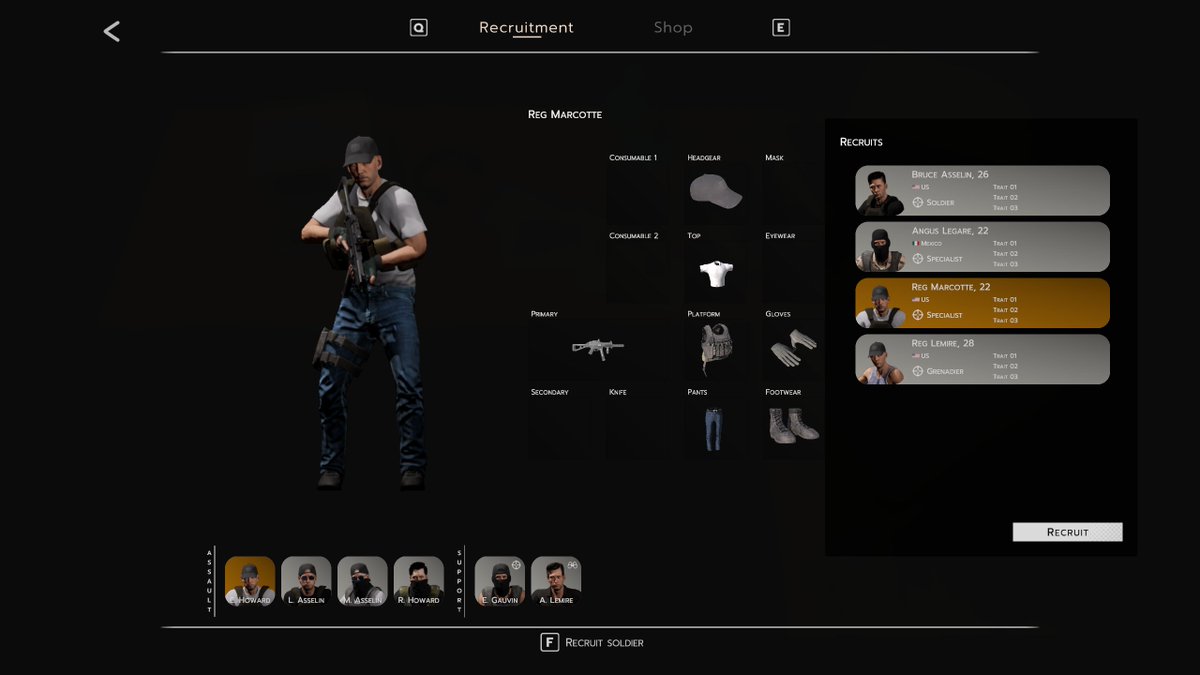 Centurion_Dev's tweet photo. Geared to the Teeth

Choosing your operatives is only the beginning. Recruit your team, prepare their loadouts, and equip them for the mission ahead.

Take a closer look at our latest Feature Report:
https://t.co/xnd3fzNvqr

#GhostJustice #TurnBasedTactics https://t.co/4pzN0DDxc0