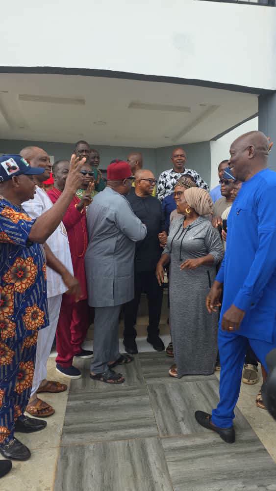 yeripros's tweet photo. 2027: APC Coalition, NDC Stakeholders Meet Peter Obi in Ika Federal Constituency

In a major political move signaling early preparations for the 2027 general elections, an All Progressives Congress (APC) coalition led by Hon. Alex Ikpeazu, alongside key leaders of the Nigeria Democratic Congress (NDC) in Ika Federal Constituency, Delta State, held a closed-door meeting on August 13, 2026.

The strategic gathering took place at the Ute-Ogbeje residence of Hon. Ikpeazu in Ika North East Local Government Area, Delta State.

The meeting was attended by Presidential Candidate Mr. Peter Obi, Mama Pee, alongside prominent constituency stakeholders.

Expressing optimism about victory in 2027, Mr. Obi thanked party faithful and supporters for their steadfast commitment and warm reception.

He assured members that the NDC leadership was taking all necessary steps to secure a decisive win in the upcoming elections.

Also addressing the gathering, Mrs. Ogor Tony-Obuh, the NDC House of Assembly candidate for Ika South, voiced strong confidence in the party's prospects.

She cited widespread economic hardship and persistent insecurity across the country,  and criticized the ruling APC for administrative ineptitude.

Mrs. Tony-Obuh reaffirmed the resolve of voters across Ika Federal Constituency to vote "5/5" for all NDC candidates in the upcoming election, pledging total Ika Federal Constituency support for Mr. Obi’s presidential bid.