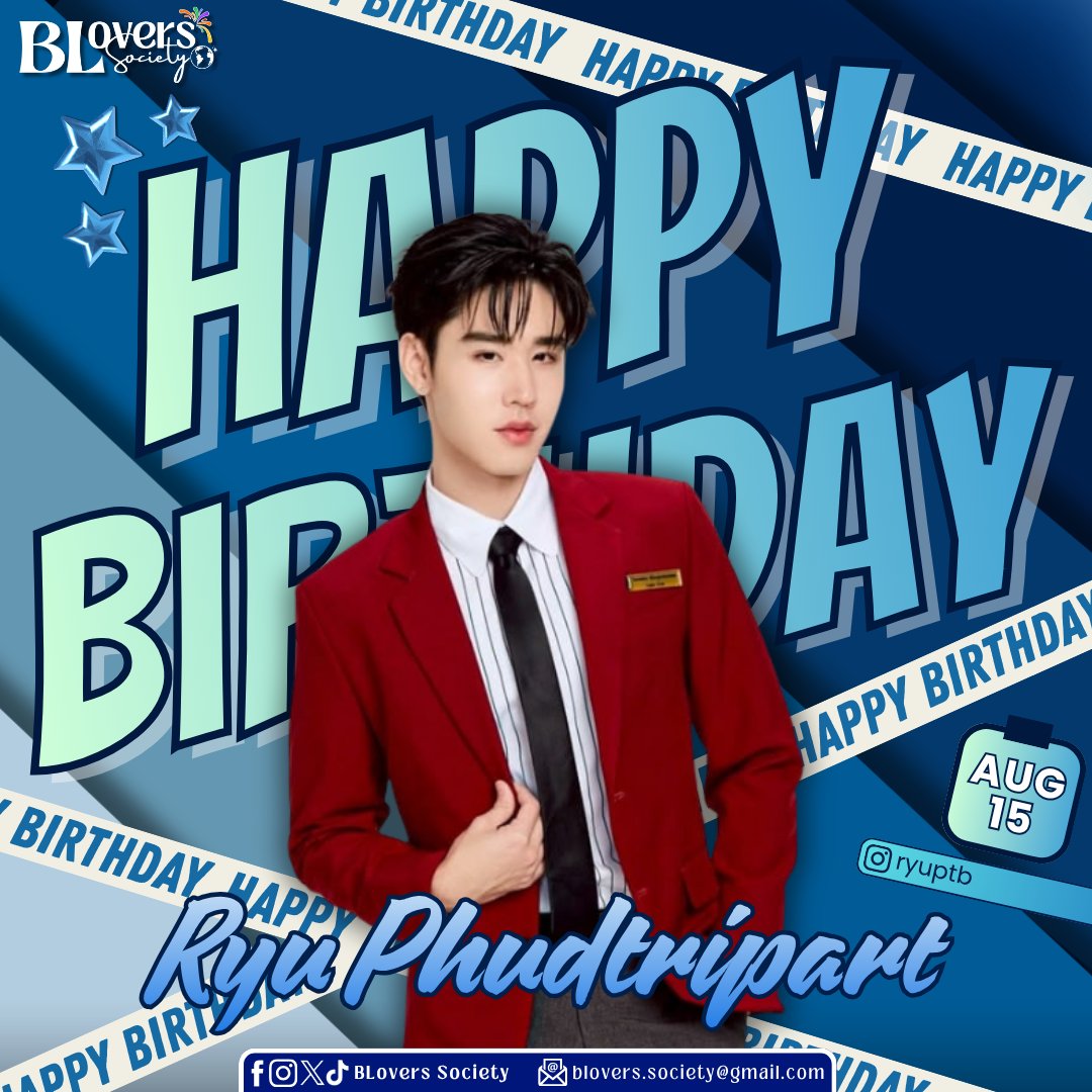 bloverssociety's tweet photo. 𝑰𝑻`𝑺 𝒀𝑶𝑼𝑹 𝑴𝑨𝑮𝑰𝑪𝑨𝑳 𝑫𝑨𝒀!💙🪄
Happy Birthday, Ryu!🎂
May your special day shine with happiness, uplifting energy, and magical surprises.💫
With love, BLovers Society. 🫶🏻
#ryuptb
#ryuphudtripart
#mondryu
#HBDRyu
#BLoversSociety https://t.co/7HWWRUvJ7r
