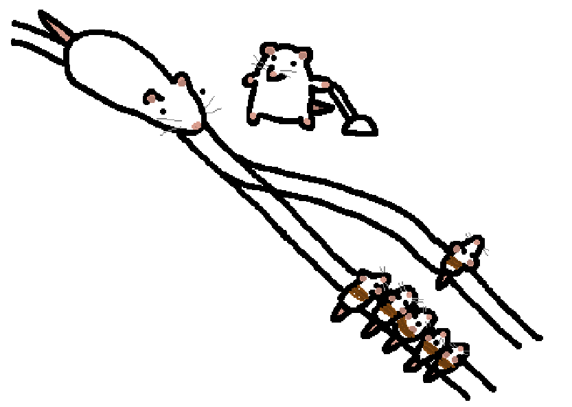 PigeonGod39's tweet photo. Daily Rats for no reason

Day 771: Trolley Problem Rats #rat #pixelart https://t.co/izbpp3Zf3z