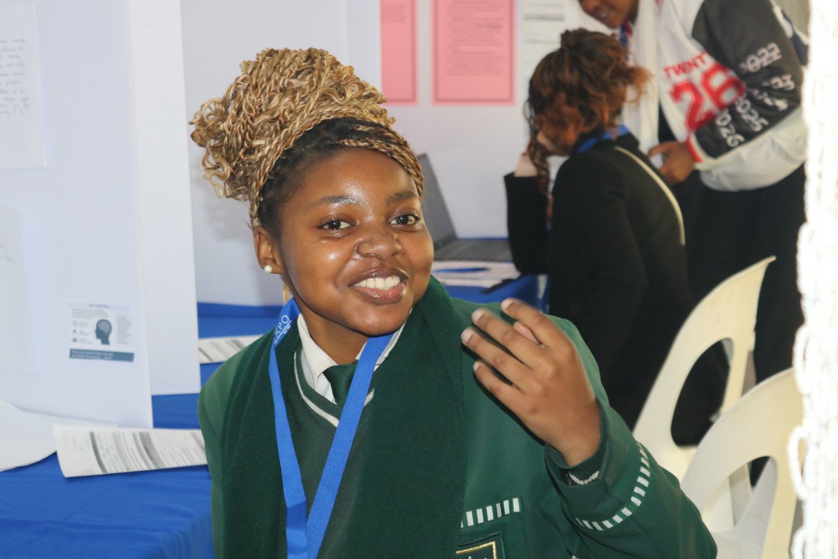 DBE_SA's tweet photo. The 2026 Eskom Expo for Young Scientists Newcastle Regional Science Fair is underway today at the John Douthwait Hall in Newcastle, KZN. 

Learners from across the region are showcasing innovative projects that reflect their curiosity, creativity, research and commitment to finding solutions to real-world challenges.

#EducationZA #GovZAUpdates #DiscoverEskomExpo #RegionalScienceFair
