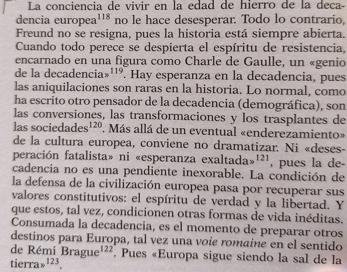 marin_blazquez's tweet photo. Un párrafo extraordinario de Jerónimo Molina comentando el pensamiento de Julien Freund.
Recomiendo vivamente su lectura. https://t.co/Pvb3Y0v0qE