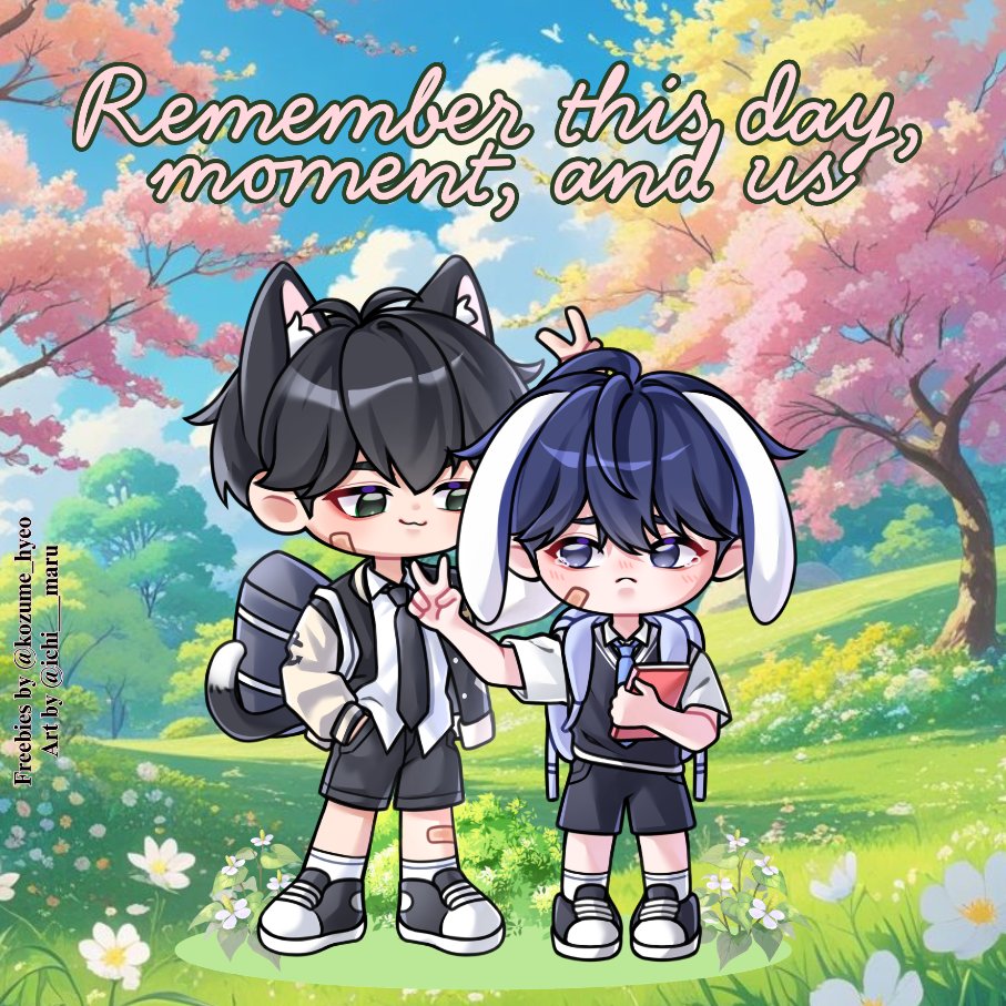 kozume_hyeo's tweet photo. 𝐊𝐤𝐚𝐦𝐝𝐨𝐥𝐞𝐫𝐬 𝐌𝐢𝐧𝐢 𝐆𝐚𝐭𝐡𝐞𝐫𝐢𝐧𝐠 𝐅𝐫𝐞𝐞𝐛𝐢𝐞𝐬🐈‍⬛🐬

Kkamdol jaya jaya!!🖤💙

chibi art by @ichi___maru
art by @SK8GUMi 

Jgan sungkan/malu.. say Hi aja ak yh! Feel free to claim or trade🫶

See you at #TheOceanOfYourHeart 🖤💙 https://t.co/kUvm7ndslv