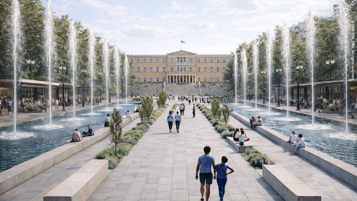 ictinus_x's tweet photo. 🇬🇷🏛️Reload Athens

An ambitious architectural vision exploring how one of the world’s most historic capitals can evolve into a city of the future while proudly celebrating the ancient history and cultural heritage that define its global identity.

Bringing together 15 iconic projects, the proposal sets out a cohesive vision for Athens-placing public space at the heart of urban life, reconnecting the historic centre with the sea and the natural landscape, reintegrating its ancient heritage into everyday life, and creating new landmarks worthy of its history and potential.