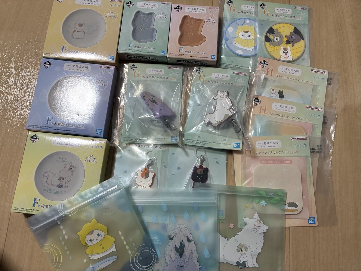 KATORIRI0823's tweet photo. 夏目の一番くじ、、、コップ出ず、、、 https://t.co/ztmckF3lxl