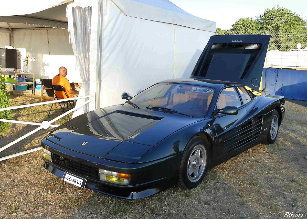 RGcars85's tweet photo. #Ferrari Testarossa 🇮🇹
Elle était d' un vert peu commun qui lui allait très bien #LMC https://t.co/xPQKiyXfi8