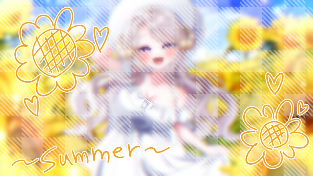 ikeda_ikd's tweet photo. こちらの壁紙担当させていただきました！✨
夏といえば”コレ”なんだよなぁ…🌻👗(平成初期感)
ご依頼ありがとうございました☺️ https://t.co/I9mSxTclT6
