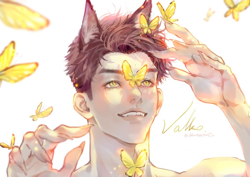 winter_201225's tweet photo. Out catching butterflies with the young wolf 🦋🐺
   
#恋与深空 #LoveAndDeepspace 
#敖尹  #Valko #KEEPVALKOALIVE #全世界都爱赦尹

/A little doodle card from the Taiwan NICE event . https://t.co/kvcDRtI2WL