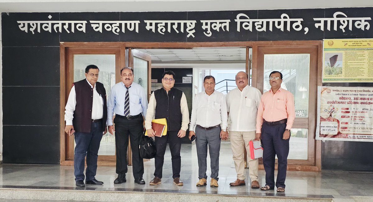 AkhilNavik's tweet photo. Honoured to be the Guest of Honour at the Skill Development Training Programme conducted by YCMOU for tribal women from the surrounding villages of Nashik. Proud to be part of this meaningful initiative towards women’s empowerment, skill development and self-reliance. https://t.co/2nlc6i3HHN
