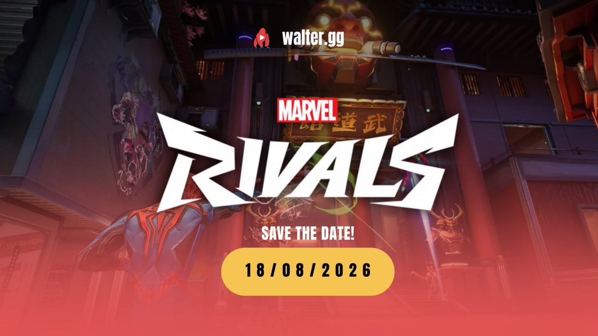 walter___gg's tweet photo. Marvel Rivals is officially coming to Walter on August 18th 

No downloads. No 60GB installs. Just open your browser and play.

Mark your calendars 👇 https://t.co/oPI7UMaRKO
