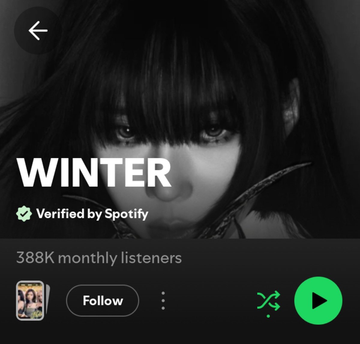 hoolignyvanill's tweet photo. Winter herself barely has a career. https://t.co/IVm6Uc2lTG