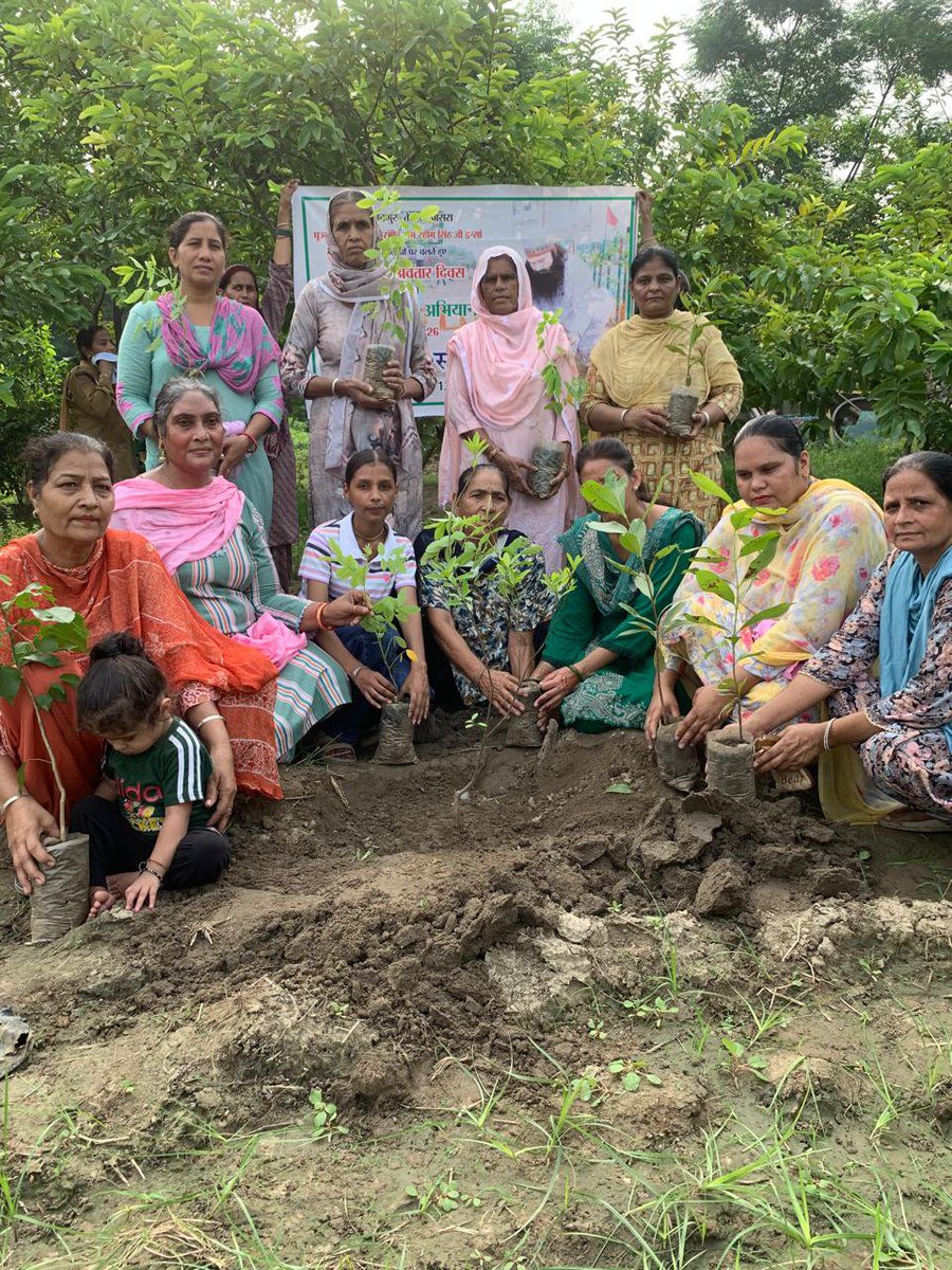 HardeepSoh11977's tweet photo. Planting a tree today means gifting a greener tomorrow. 🌱
Let’s join hands with Saint Gurmeet Ram Rahim Singh Ji to spread greenery and protect nature. 🌳💚
#PlantATree #TreePlantationDrive https://t.co/4VWu8JBP9w