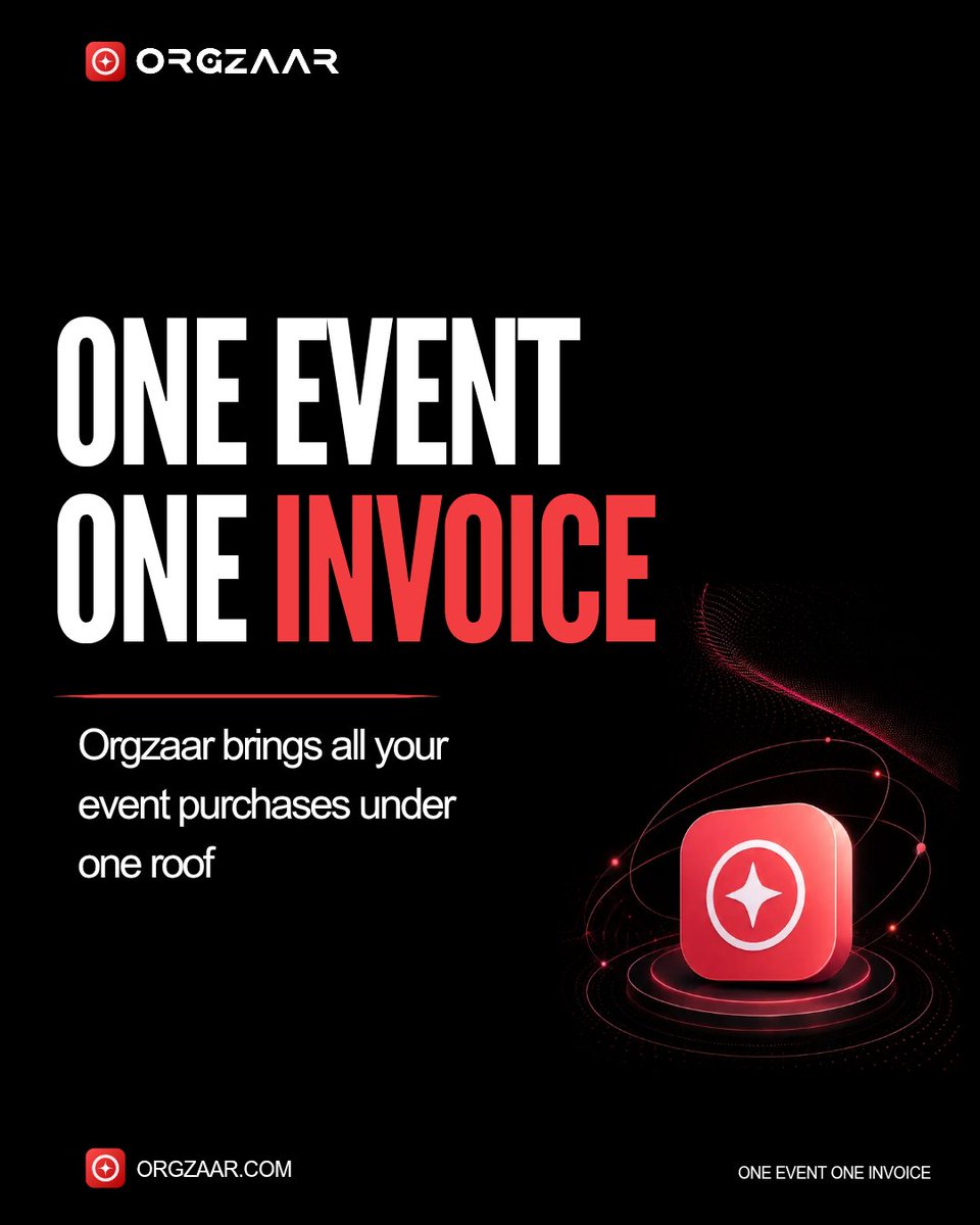 orgzaarcom's tweet photo. Multiple services can quickly turn into multiple suppliers, multiple processes and multiple invoices.

Orgzaar brings event purchases together in one platform.

One event. One invoice.

#Orgzaar #EventProcurement #Procurement #EventTech #B2B https://t.co/Sl2yEvEn9d