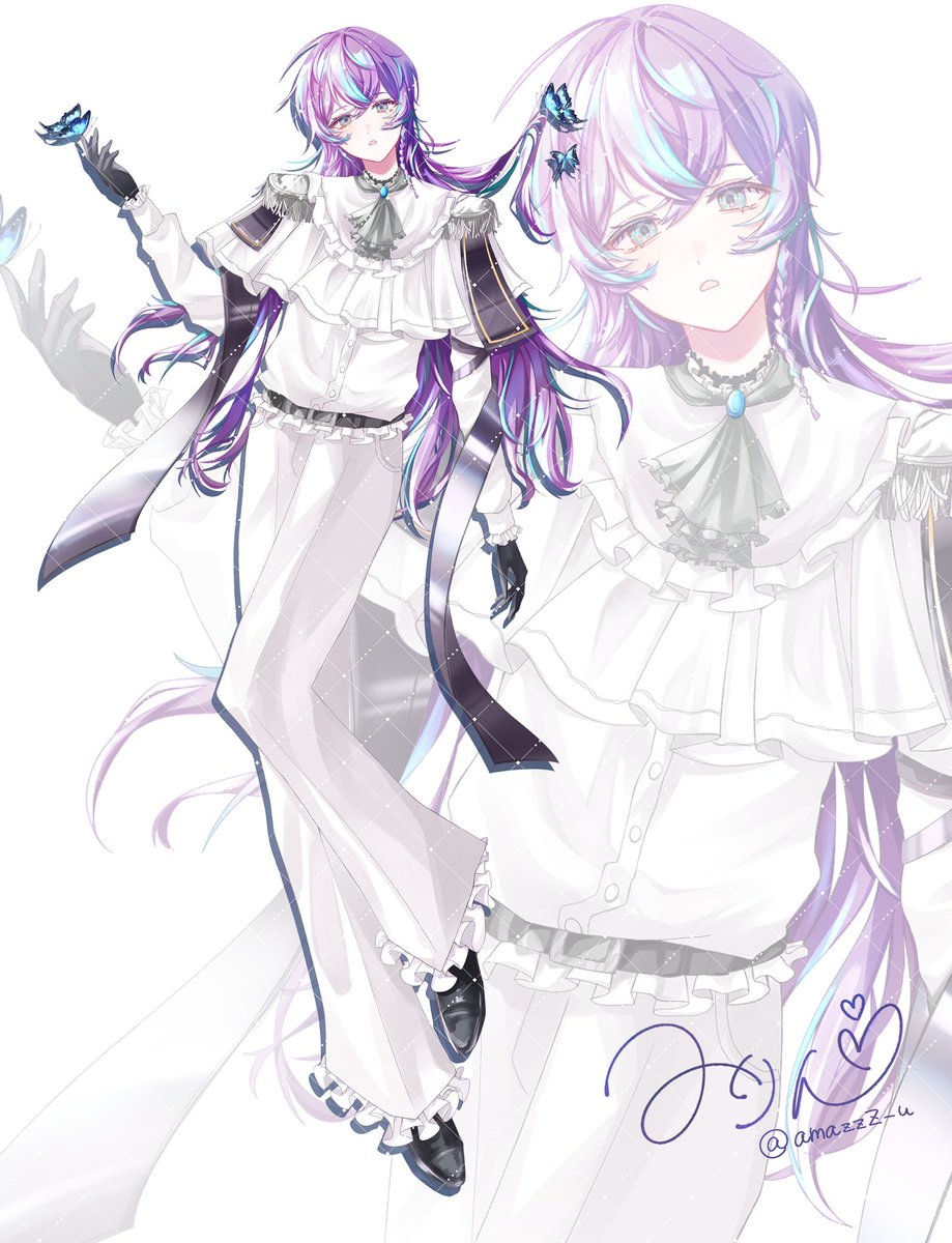 amazzZ_u's tweet photo. ꒰⑅イラスト無償企画③⑅꒱
活動者さん向けに1枚絵を無償で描きます

✧内容: 等身イラストにミニキャラを添えた1枚絵
✧参加方法:♡、RP、フォロー
(資料お持ちの方はリプ欄へ)
✧人数:1~2名
✧締切:リプ閉じ

⚠︎︎サンプルとして使用可能な方のみ
⬇️絵柄参考・追加事項
#無償企画  #イラスト企画 https://t.co/tKe6FuGrFv