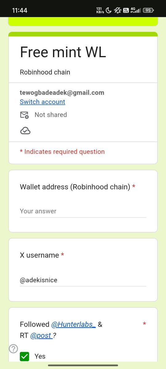 adekisnice's tweet photo. @bashorunedward Please anyone should help how will I get the wallet address robinhood chain https://t.co/P8idmZS7wR