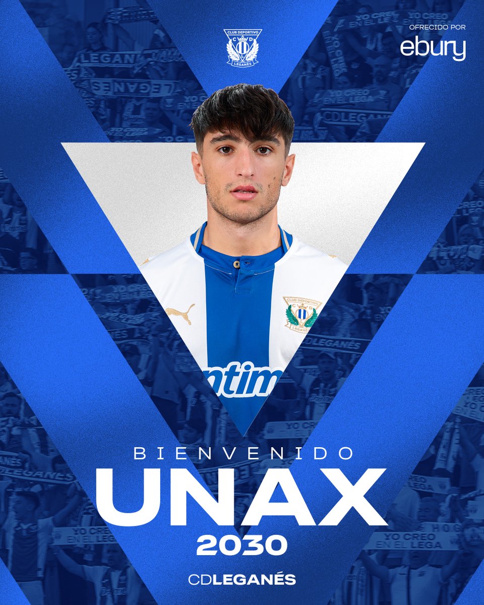 CDLeganes's tweet photo. ✅ El C.D. Leganés incorpora al joven y talentoso 𝗨𝗡𝗔𝗫 𝗗𝗘𝗟 𝗖𝗨𝗥𝗔 para su delantera.

🥒 ¡Bienvenido, Unax!

➡️ https://t.co/oCil4wyP2b https://t.co/ufpbSFxCNI