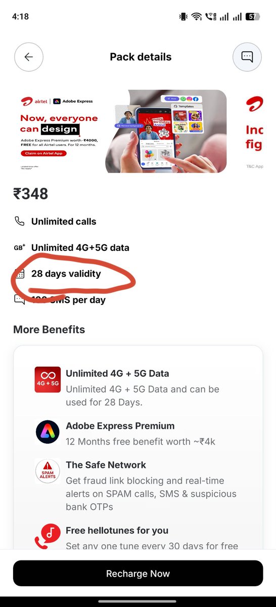M4layXD's tweet photo. Chortel did it's job once again! Well done!
@airtelindia @bhartiai https://t.co/CM4L8IAVYL
