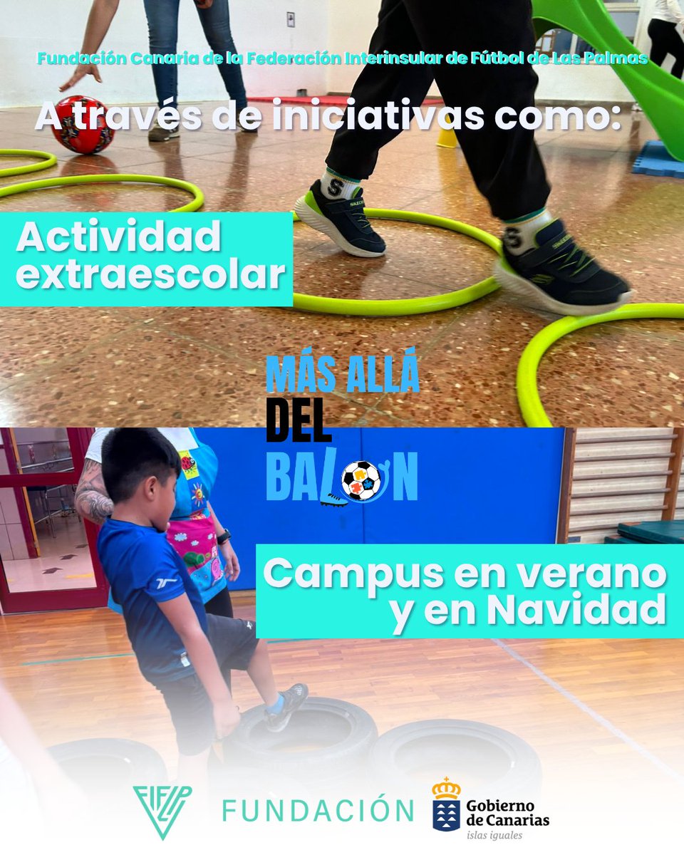 fundacionfiflp's tweet photo. ⚽️💙 | ¿Conoces nuestro proyecto de “Más Allá del Balón”? https://t.co/4TWj0Wlu42
