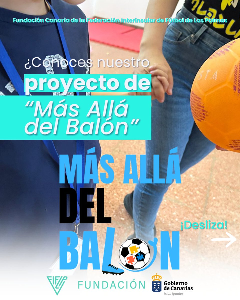 fundacionfiflp's tweet photo. ⚽️💙 | ¿Conoces nuestro proyecto de “Más Allá del Balón”? https://t.co/4TWj0Wlu42