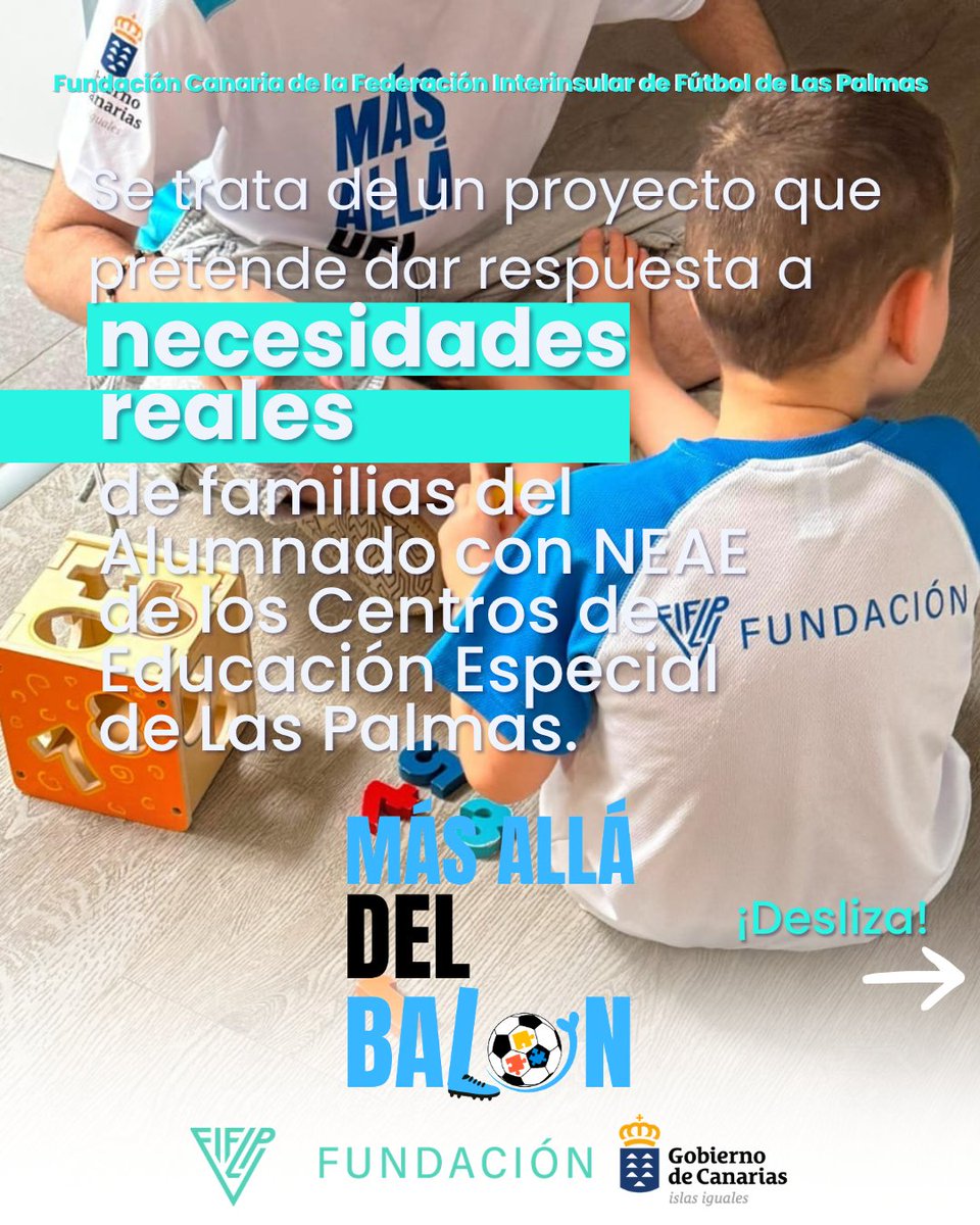 fundacionfiflp's tweet photo. ⚽️💙 | ¿Conoces nuestro proyecto de “Más Allá del Balón”? https://t.co/4TWj0Wlu42