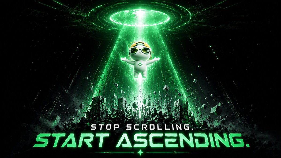 transcendsol_og's tweet photo. The signal is active.

A strange little traveler has entered the green light, left the old level behind, and started climbing toward something higher.

Stop scrolling.
Start ascending. https://t.co/zcZdJWZOOR