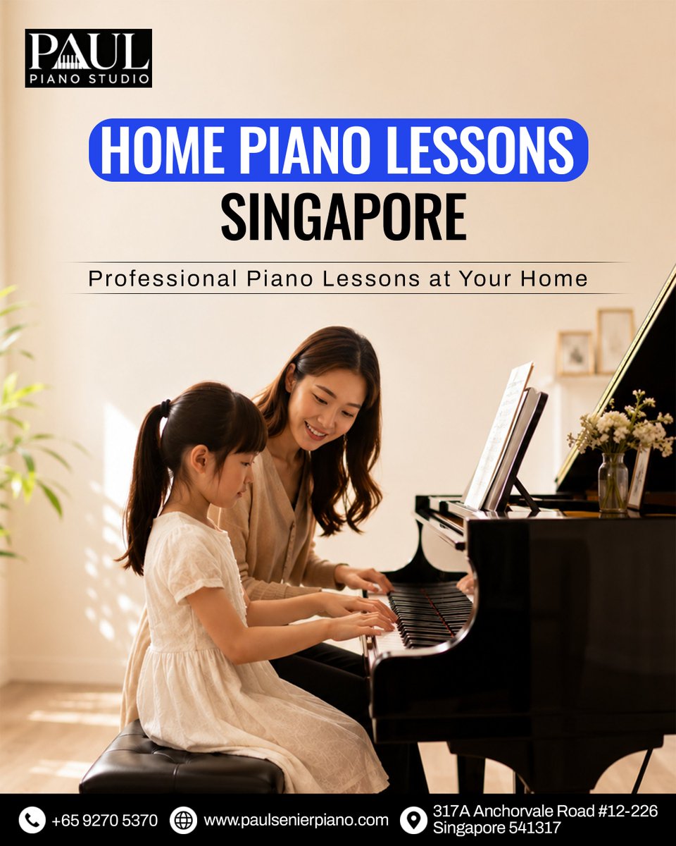 paulpianosg's tweet photo. ๐ก Enjoy the convenience of home piano lessons in Singapore. Learn comfortably in your own space with expert guidance from @paulpianosg.
๐ ๐๐๐ฎ๐ฅ ๐๐ข๐๐ง๐จ ๐๐ญ๐ฎ๐๐ข๐จ
๐ +65 9270 5370
๐ https://t.co/UIjonwaa8b
#HomePianoLessons #PianoLessonsSingapore https://t.co/pqUvhGFpGj
