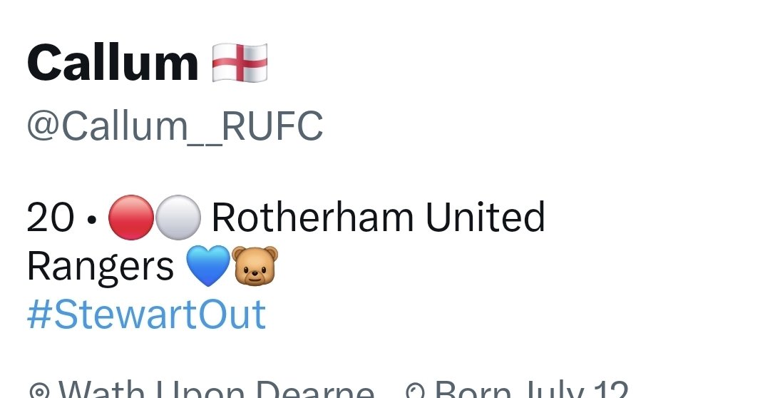 abcd11111121's tweet photo. @Callum__RUFC @swfc Aw bless he supports 2 teams https://t.co/TtMHtg223r