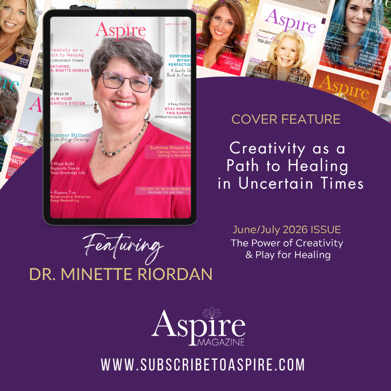 soul_shift's tweet photo. Need a little inspiration and soul nourishment? Aspire Magazine’s The Power of Creativity &amp; Play for Healing issue is filled with both.  Grab your free subscription here: https://t.co/HvsnBCXB28 https://t.co/UFPzfU2uB6