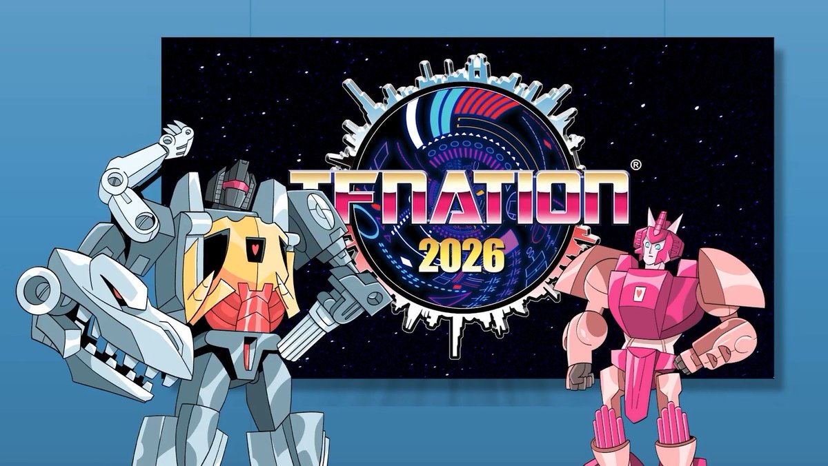 tfnationltd's tweet photo. Consider supporting us on Patreon and subscribing to get exclusive access to panels and videos shown at #TFNat10n 2026!

https://t.co/Ot98gkIyzd

#TFNation #Transformers https://t.co/nCJc1hz0S6