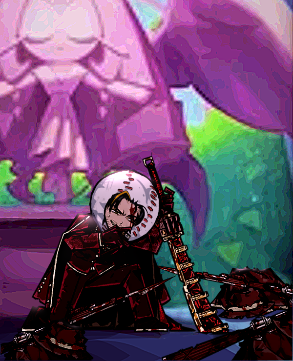 BaseballLeiHeng's tweet photo. Khaah.... haah...

... Why'd I smell something burnt 'n sugary? ...*𝘤𝘰𝘶𝘨𝘩*, doesn't matter. 

Most of my boys are fuckin' minced meat, I'm nearly outta bullets and I can barely stand for now.

Shit's fucked up ain't it? 

Hwell, may God have mercy on me. https://t.co/IK5DActrRd
