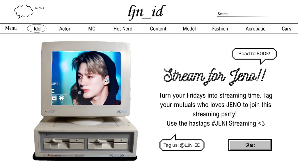 LJN_ID's tweet photo. 📢 STREAMING PARTY FOR JENO! 🎥

NCT U - Universe (Jeno Fancam)

🔗 https://t.co/EbE1NFfxlU
📸 After streaming, drop your ss + ht #JENFStreaming 
👥 Tag your Jenfs moots and invite them to join the streaming party!🩵

JENFS STREAMING PARTY
#JENFStreaming #JENO #제노 https://t.co/xuEY2Aae6Y