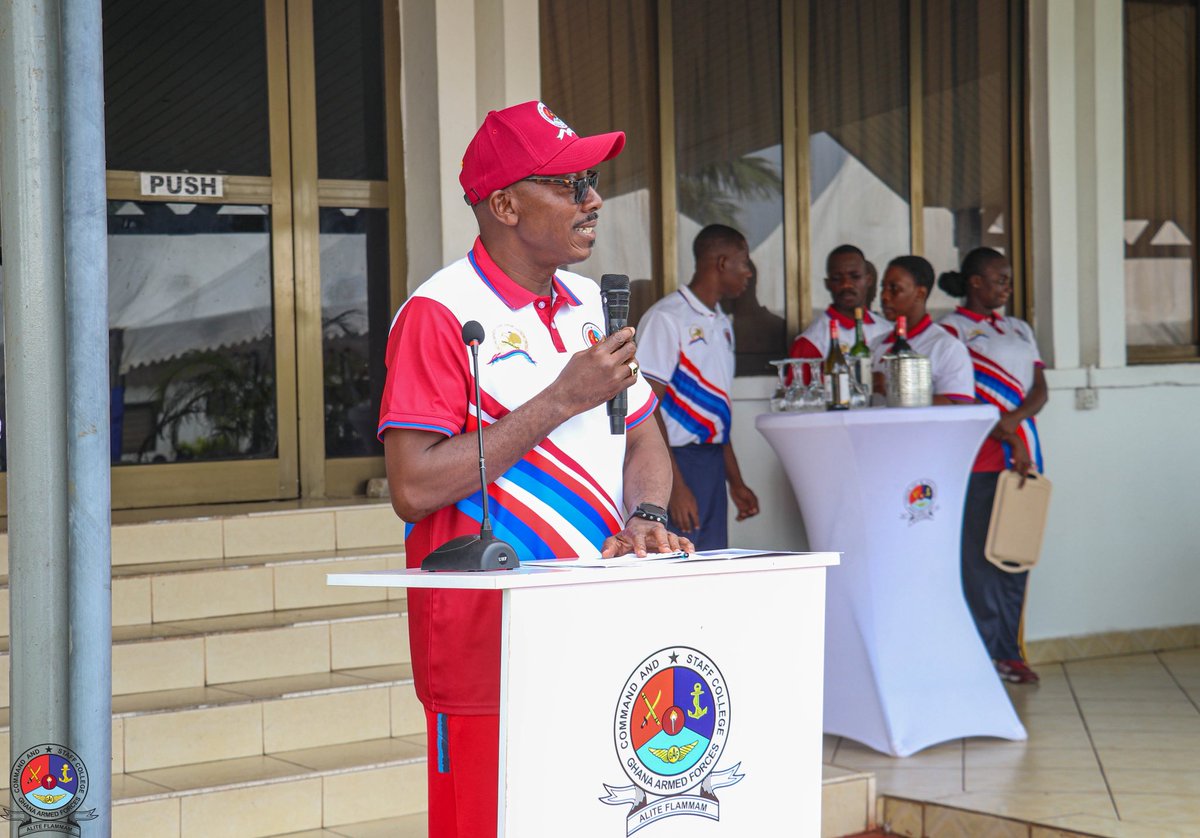gafcscofficial's tweet photo. The Ghana Armed Forces Command and Staff College (GAFCSC) organised a Health Walk and Fun Games on Wednesday, 12 August 2026, as part of activities marking its 50th Anniversary celebration.

https://t.co/Wim8KCgiQO https://t.co/GRdaG8zVgw