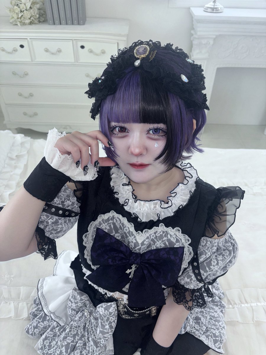 ran_Flowerfam's tweet photo. 博愛担当 藍 です！💜
アイドルただいま♡

♡ALT♡ https://t.co/oKPoJt1xmN