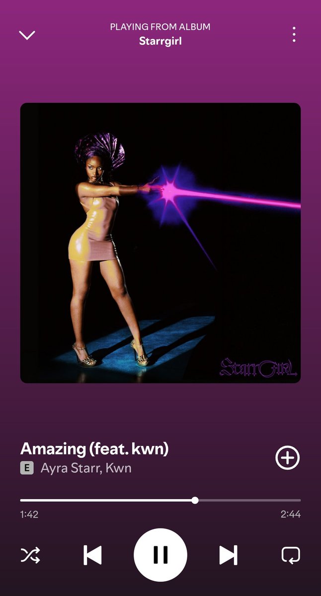 Joy_Miar's tweet photo. Ayra Starr really knew what she was doing with these features. Kwn’s intro on Amazing was fucking insane 🔥🔥🔥 https://t.co/SPkB15aJzb