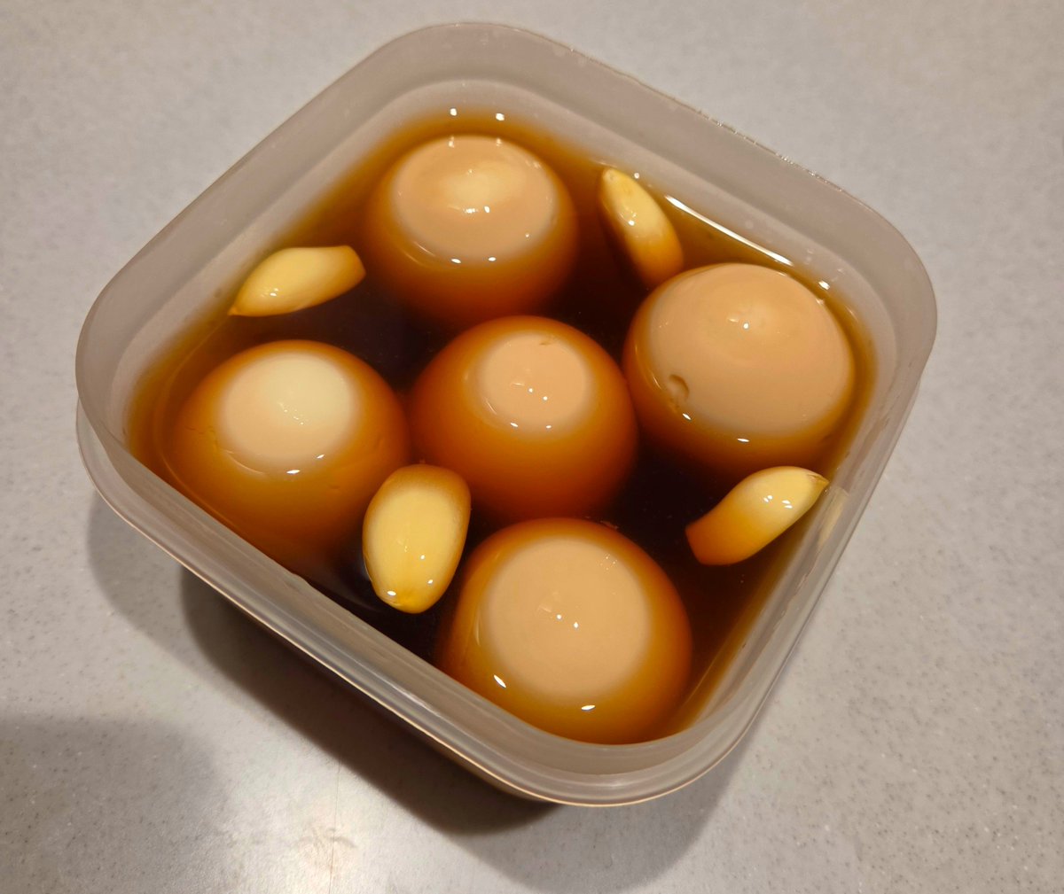 _anchunchun_'s tweet photo. 🧄味玉🥚 https://t.co/QLHtyO3st1