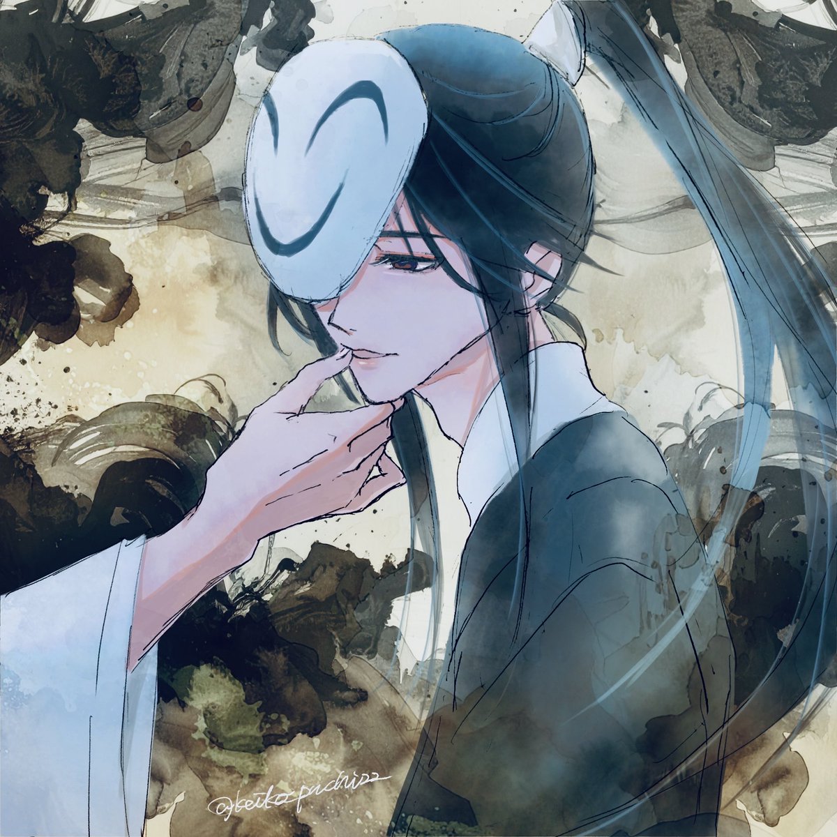 keiko_puchi22's tweet photo. 無名と闇堕ち殿下いいよね……話からの産物

  #天官賜福 #TGCF https://t.co/Hwlm0Tof8X