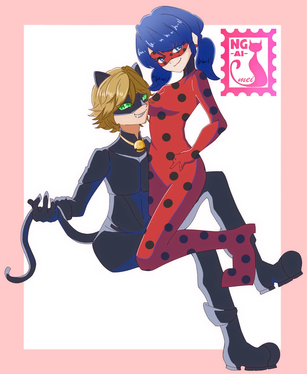 0807milacle's tweet photo. ハマった当初描いたやつ
 #ミラキュラス 
 #Miraculous https://t.co/eloox0l5qb