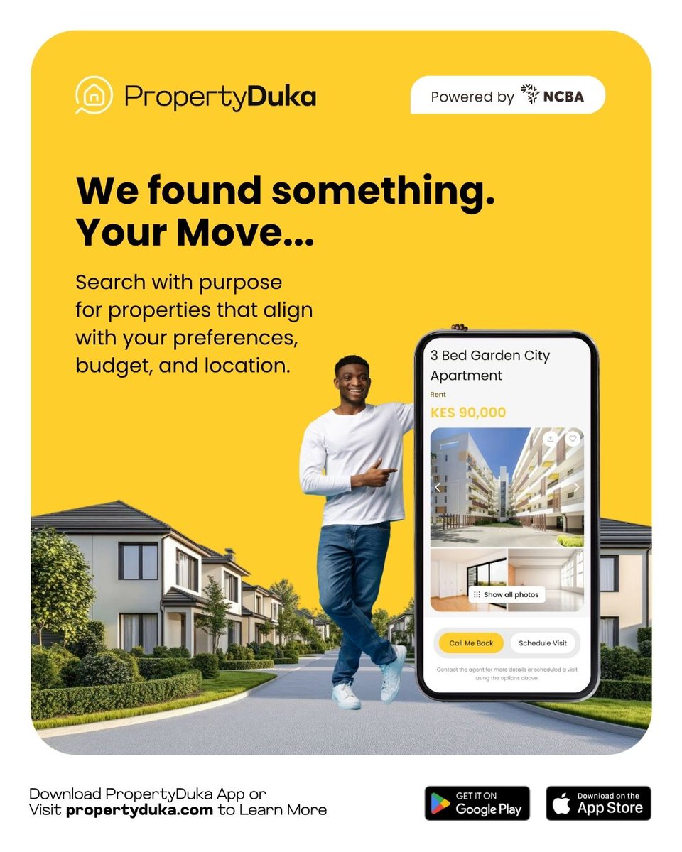 PropertyDukaKe's tweet photo. A rental should fit your lifestyle, not just your budget. Commute, space, security, amenities — all matter.

Create your profile at https://t.co/iGgID34CIo and be ready when listings drop. 🔑

#PropertyDuka #RentInKenya #RentalChecklist #FindYourSpace https://t.co/PPu1R92SNI