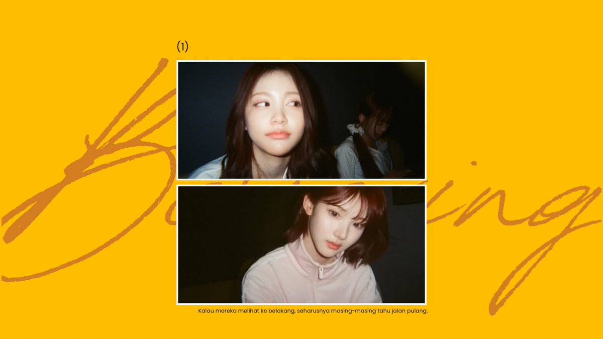 2049FRACTURED's tweet photo. believing,

“kalau mereka melihat ke belakang, seharusnya masing-masing tahu jalan pulang.”

a #woomen au &amp;&amp; semi-canon https://t.co/fIW5tDifXF
