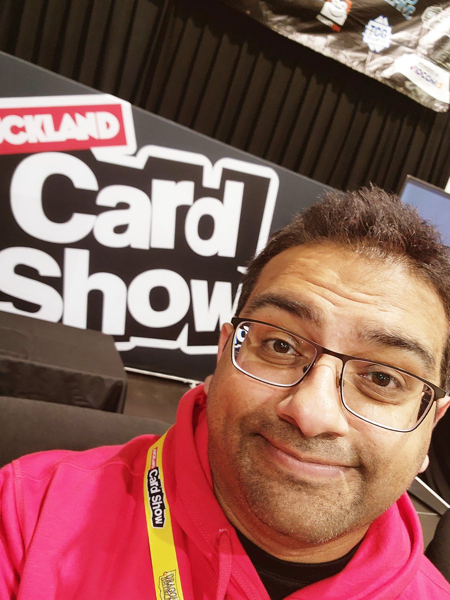 PokeCollection's tweet photo. Back as your MC at @aklcardshow this weekend, alongside many other awesome people! An awesome lineup of fun ahead. See you at the show! Who's going?
#AucklandCardShow #PokeCollection https://t.co/2J7vmZKyKM