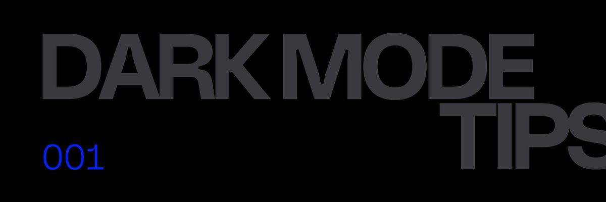Graphifi2's tweet photo. Most dark mode brand systems fail because they just invert light mode colors.

True dark-mode identity starts by treating the black as the main surface, not empty space... only then do the logo, type, and mockups work. https://t.co/4KJskFMhGR