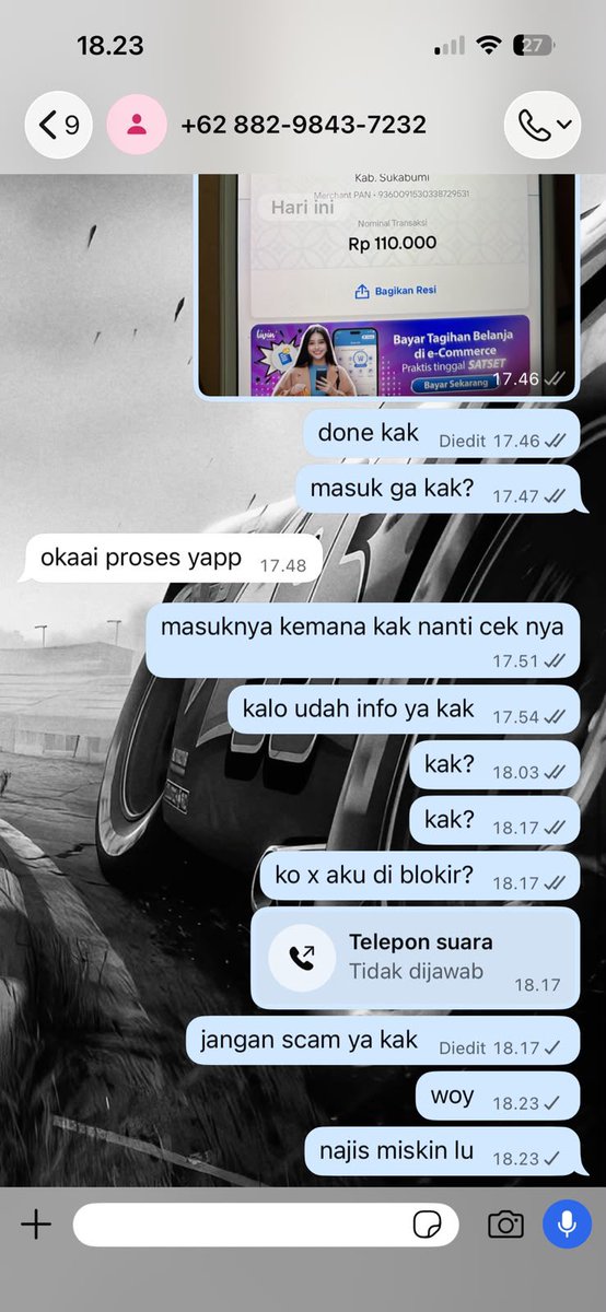 kvmnxdbs's tweet photo. GUYS BANTU SPAM SCAMMER TIKET RI FEST USN NYA @diviagladiestpr AMA MUKA NYA NIH SEKALIAN, NOMOR NYA SEKALIAN TERROR https://t.co/vDPVjtmDth