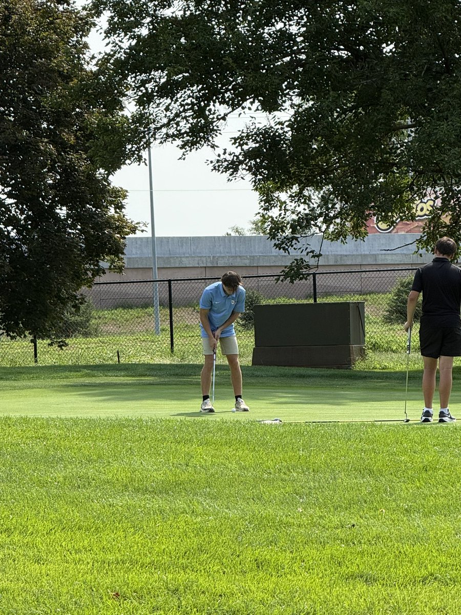 SCNorthBoysGolf's tweet photo. Opened up the season with a triangular win  on the road in Council Bluffs over West and CBTJ. A good team score of 324., individual scores below 

Kale Puetz 78
Seth Frankele 79
Asher Willson 80
Alex Hexom 87

Logan Salmon 90
Talyn Sheffy 92 https://t.co/vUEOitxJnP