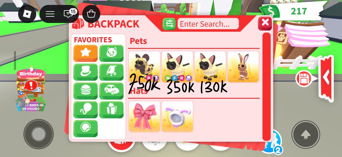 Ojiiee_'s tweet photo. Wts adopt me pet

R fg African wild dog: 750k
Nfr fg siamese cat: 350k
Fg siamese cat: 130k

Ina https://t.co/jfDZU2Bbg1