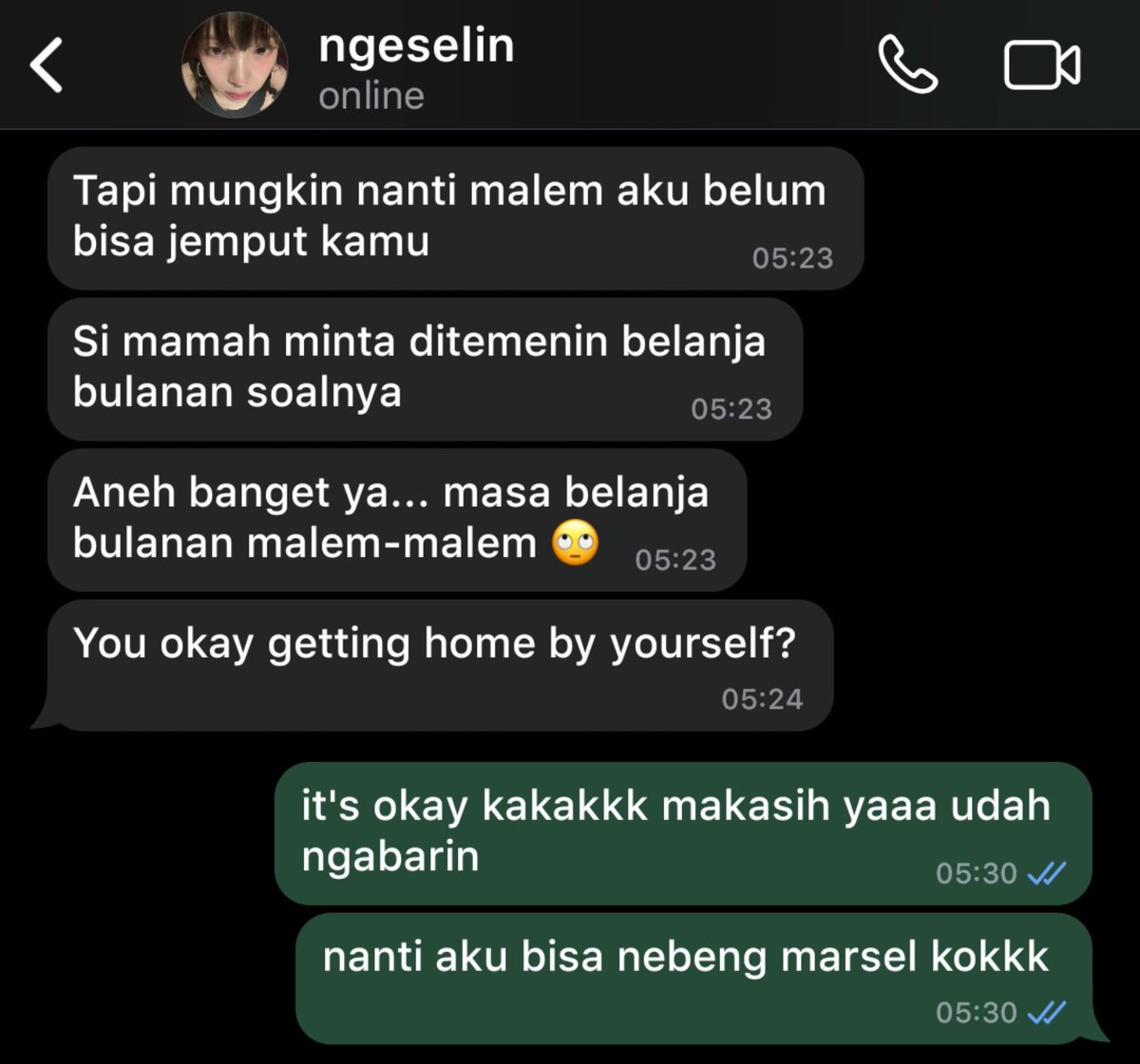 allertonous's tweet photo. isi chat si ngeselin dan si dd kalau lagi nggak freaky

mingning / ningrina three tweets au https://t.co/Y2BMWxKNJr