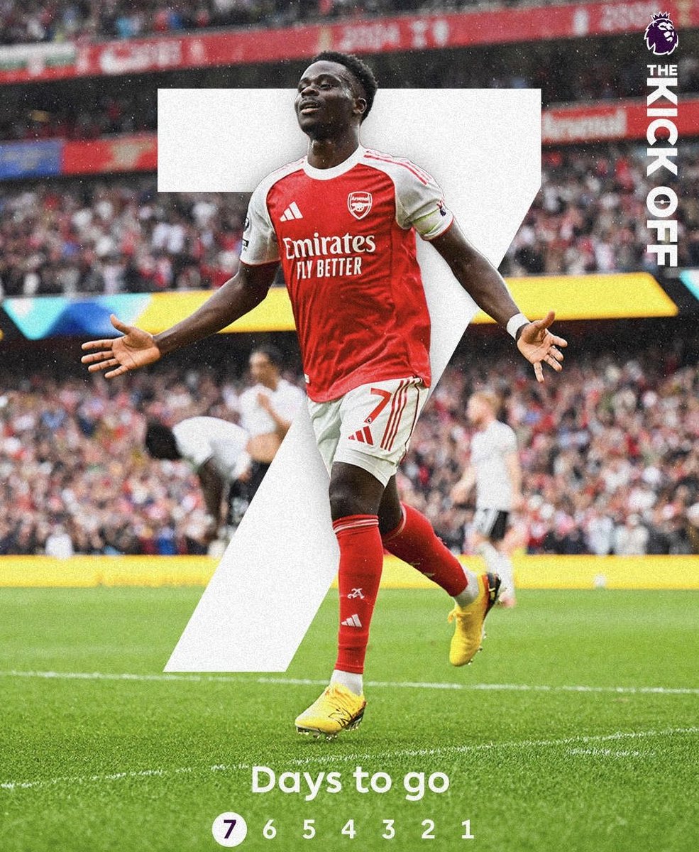 CarolRadull's tweet photo. 7 days until the PL is back!

Still feels good being CHAMPIONS. 

#COYG https://t.co/1OA0FaK9b6