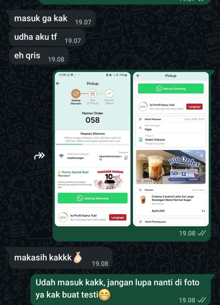 ch0choc1ps2's tweet photo. Kita sebagai seller happy kalo ada cust yg ngasih testimoni😆💗

#jasdor #kopken https://t.co/llpXa5wHx7