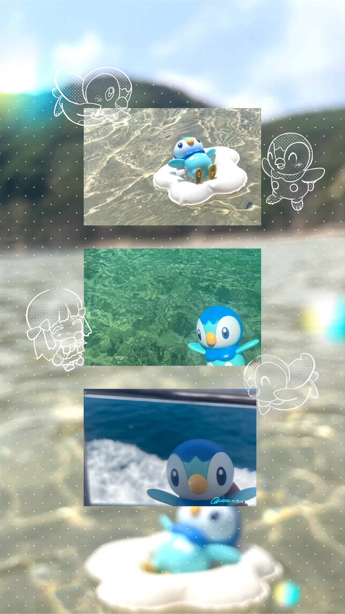 uooo_n's tweet photo. ﾎﾟｯﾁｬﾏと夏休みの思い出☘️ https://t.co/TMaRR5NbQC