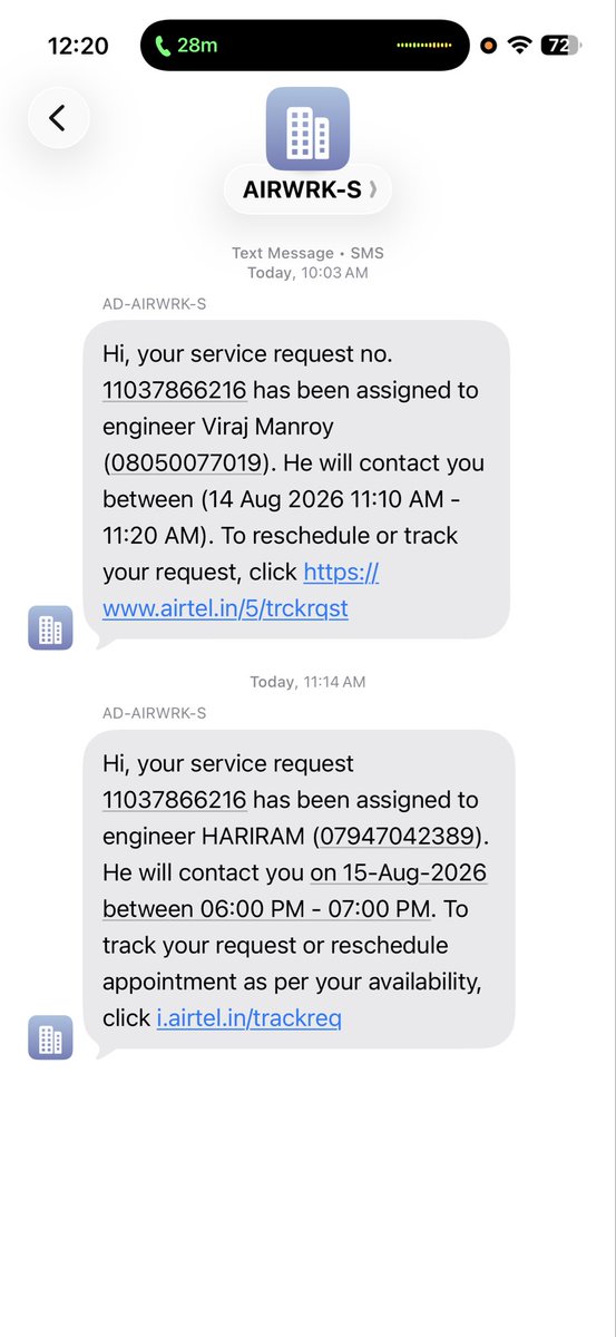 this_is_ravi_c's tweet photo. @Airtel_Presence @airtelnews @bhartiairtelfdn @airtelindia , poonam you can go and sleep at home i think you  are not feeling well  you are not capable to you are spoiling by businesses. https://t.co/A54LT9GvBV